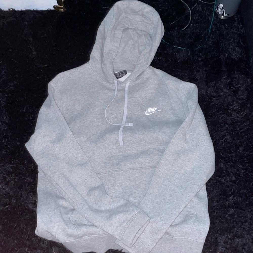 light grey nike hoodie